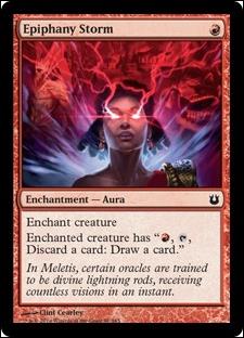 Magic the Gathering: Born of the Gods (Base Set) card 91 Epiphany Storm