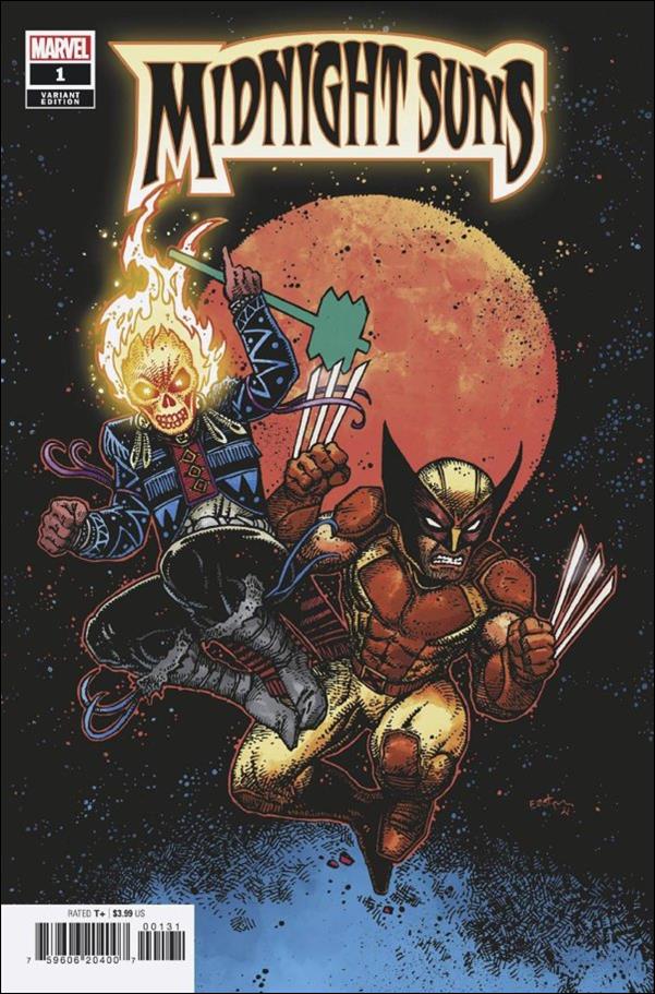 Midnight Suns (2022) issue 1-D Kevin Eastman 1:25 Cover