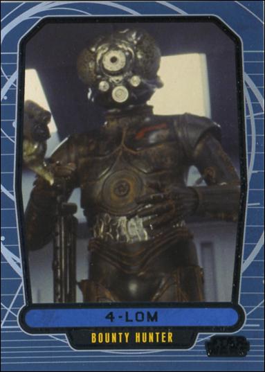Star Wars Galactic Files (Base Set) card 136 4-LOM Bounty Hunter
