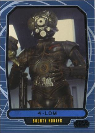 Star Wars Galactic Files (Base Set) card 136 4-LOM Bounty Hunter