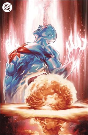 Justice League: The Atom Project issue 1-D Stephen Segovia Foil Virgin Cardstock Cover