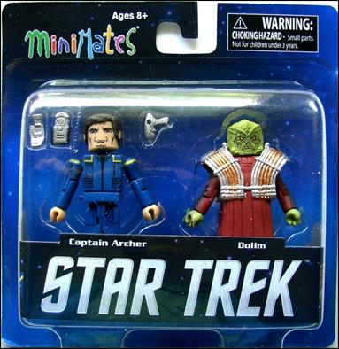 Star Trek Legacy Minimates figure 1 Captain Archer and Dolim