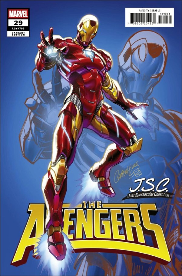 Avengers (2023) issue 29-B J. Scott Campbell Just Spectacular Cover