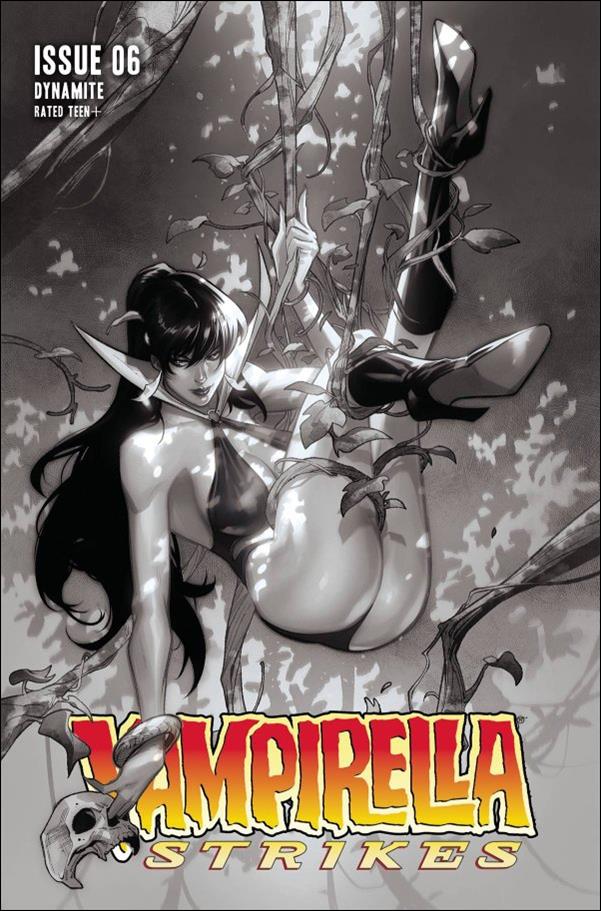 Vampirella Strikes (2022) issue 6-H Stephen Segovia 1:20 B&W Cover