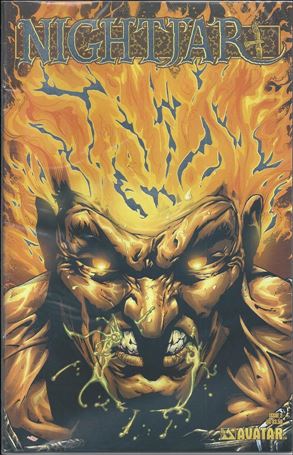Nightjar issue 2-D Polybagged Platinum Foil Cover w/COA 1/350