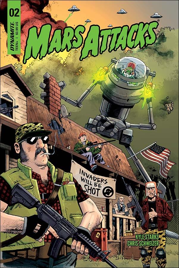 Mars Attacks (2018) issue 2-C Eoin Marron Cover
