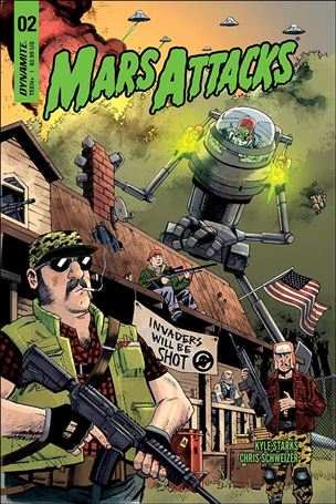 Mars Attacks (2018) issue 2-C Eoin Marron Cover