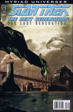 Star Trek: The Next Generation: The Last Generation issue 2 J.K. Woodward Cover