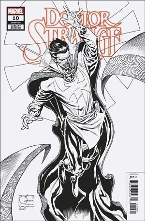 Doctor Strange (2018) issue 10-F Joe Quesada 1:200 Black & White Cover