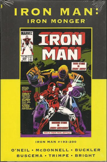 Iron Man: Iron Monger issue nn-B Marvel Premiere Classic Dust Jacket Vol 41 1/700