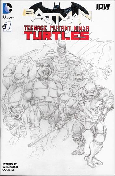 Batman/Teenage Mutant Ninja Turtles issue 1-E Neal Adams Dynamic Forces Sketch Cover