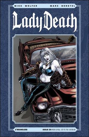 Lady Death (2010) issue 25-GH Rock & Roll Cover 1/750