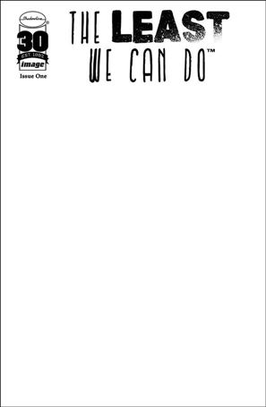 Least We Can Do issue 1-D Blank/Sketch Cover