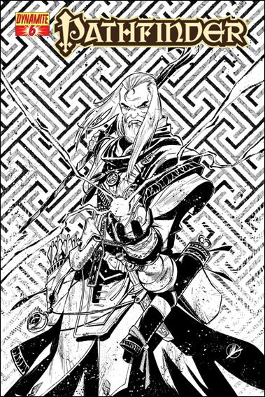 Pathfinder issue 6-E Matteo Scalera 1:25 Black & White Cover