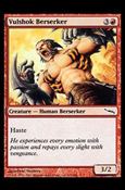 Magic the Gathering: Mirrodin (Base Set) card 111 Vulshok Berserker