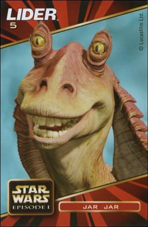 Star Wars: Episode I The Phantom Menace Lider (Promo) card 5 Jar Jar