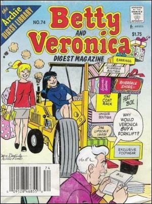 Betty and Veronica Digest Magazine issue 74