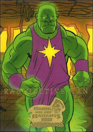2008 Marvel Masterpieces: Series 3 (Base Set) card 34 Radioactive Man