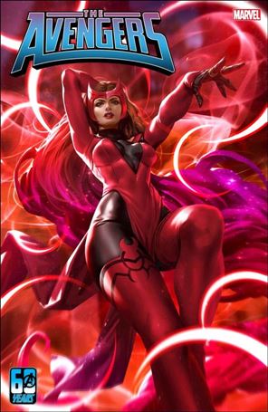 Avengers (2023) issue 1-C Derrick Chew Scarlet Witch Cover