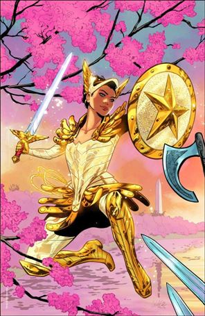 Dark Crisis: Worlds Without a Justice League - Wonder Woman issue 1-C Leila Del Duca 1:50 Virgin Foil Cover