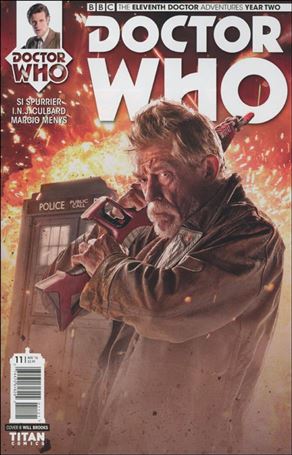Doctor Who: The Eleventh Doctor Year Two issue 11-B Will Brooks Subscription Photo Cover