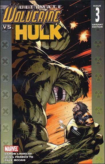 Ultimate Wolverine vs Hulk issue 3-B Adam Kubert 1:15 Cover