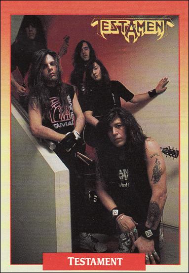 Rock Cards (Base Set) card 125 Testament