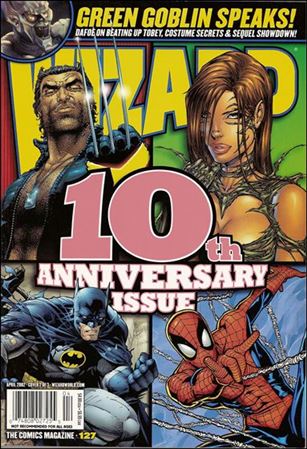 Wizard: The Comics Magazine issue 127-B 10th Anniversary Cover