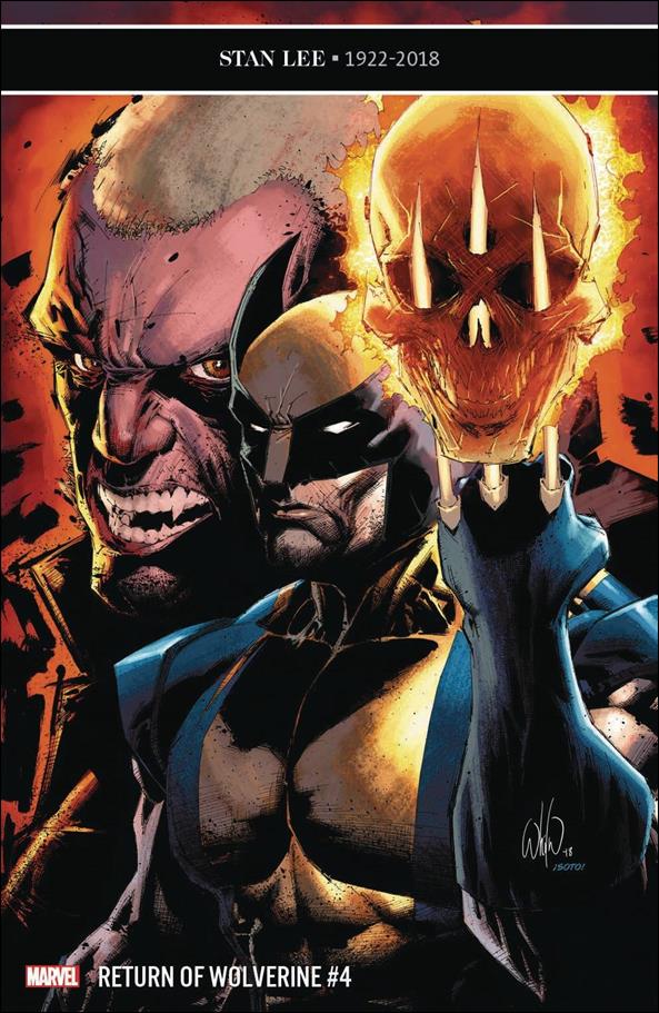 Return of Wolverine issue 4-C Whilce Portacio 1:25 Cover