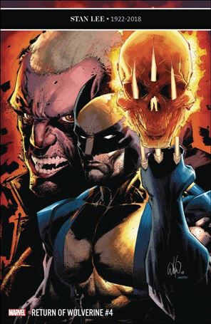 Return of Wolverine issue 4-C Whilce Portacio 1:25 Cover