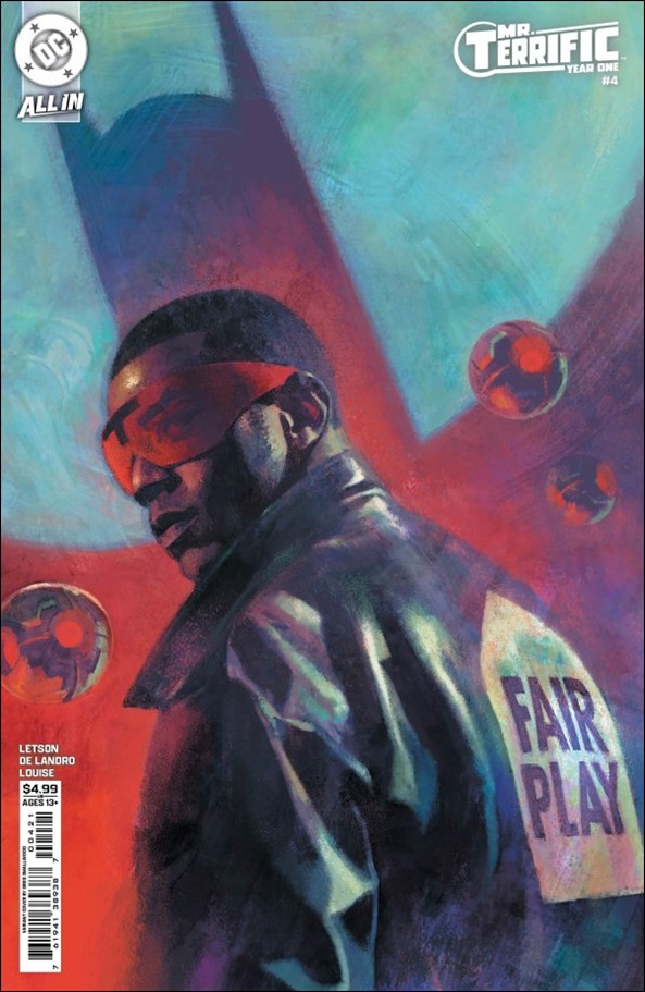 Mr. Terrific: Year One issue 4-B Greg Smallwood Cardstock Cover