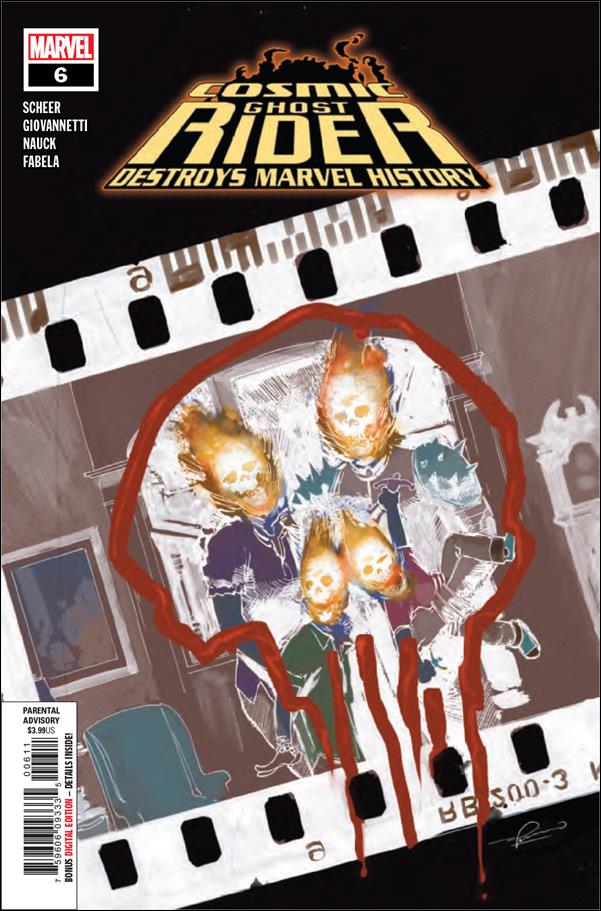 Cosmic Ghost Rider Destroys Marvel History issue 6 Gerardo Zaffino Cover