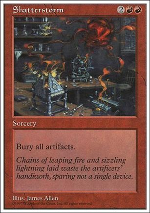 Magic the Gathering: 5th Edition (Base Set) card 267 Shatterstorm