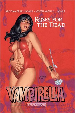 Vampirella: Roses for the Dead issue nn-B Signed by JM Linsner & Kristina Deak-Linsner