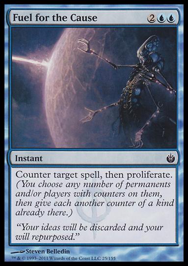 Magic the Gathering: Mirrodin Besieged (Base Set) card 25 Fuel for the Cause