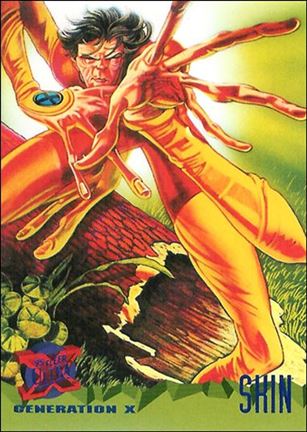 1995 Fleer Ultra X-Men (Base Set) card 77 Skin