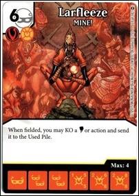 DC Comics Dice Masters War of Light card 119 Larfleeze: MINE!