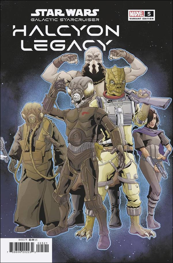 Star Wars: Galactic Starcruiser - Halcyon Legacy issue 5-C Will Sliney Connecting Cover
