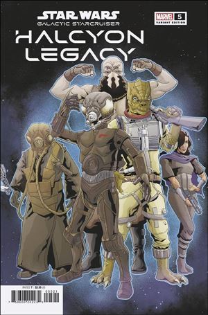 Star Wars: Galactic Starcruiser - Halcyon Legacy issue 5-C Will Sliney Connecting Cover