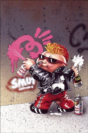 Garbage Pail Kids: Trashin' Through Time issue 2-I Classic Trading Card 1:30 Virgin Cover