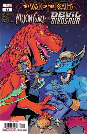 Moon Girl and Devil Dinosaur (2016) issue 43 Natacha Bustos Cover