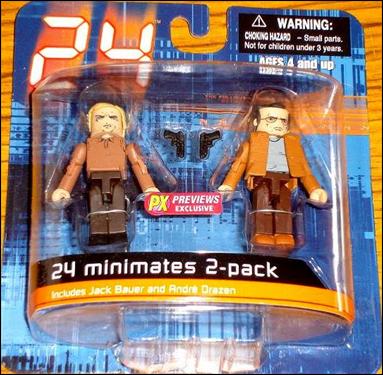 24 Minimates (Exclusives) figure 1 End of Day 1 2-Pack
