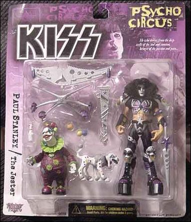 Kiss (Series 2) figure 4 Paul Stanley with Jester