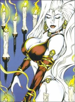 Lady Death and the Women of Chaos!: Love Bites (Base Set) card 57 Kirk Lindo