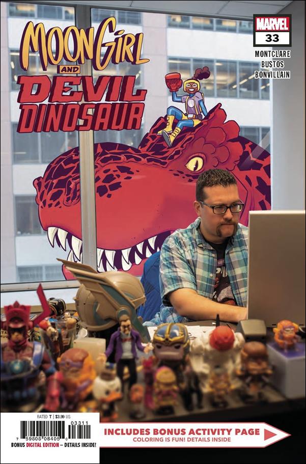 Moon Girl and Devil Dinosaur (2016) issue 33 Natacha Bustos Cover