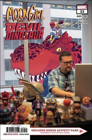 Moon Girl and Devil Dinosaur (2016) issue 33 Natacha Bustos Cover
