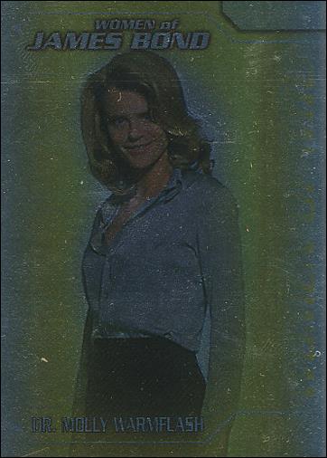 Women of James Bond in Motion (Women of MI6 Subet)  card M6 Serena Scott Thomas as Dr. Molly Warmflash