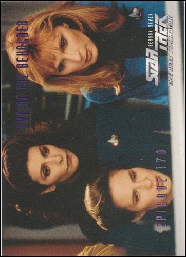 Star Trek: The Next Generation - The Episode Collection Season Seven (Base Set) card 698 Eye of the Beholder, Episode 170-B
