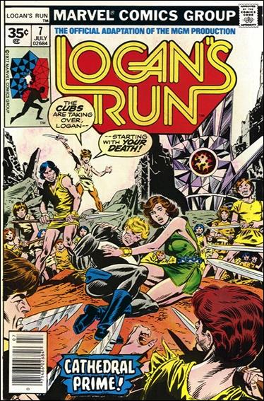 Logan's Run (1977) issue 7-B 35 Cent Price Cover
