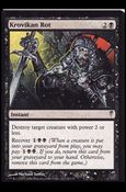 Magic the Gathering: Coldsnap (Base Set) card 63 Krovikan Rot